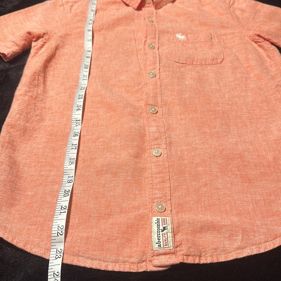 Abercrombie Kids Boys Short-Sleeve Button-Up Shirt, EUC, Size 11/12 (AK Sizing) - Picture 7 of 9